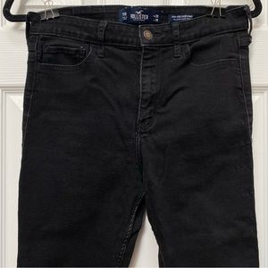 Hollister Black High Rise Super Skinny Jeans